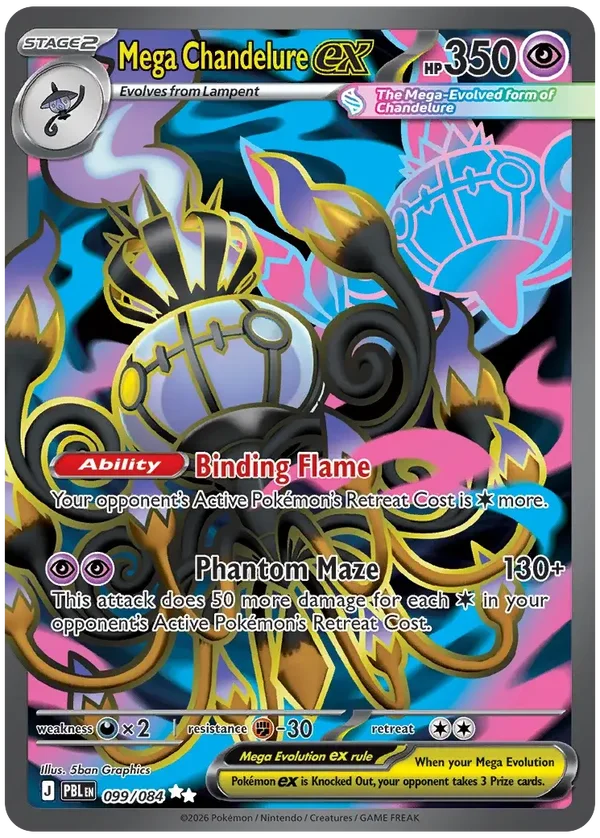 PBL #099 Mega Chandelure ex