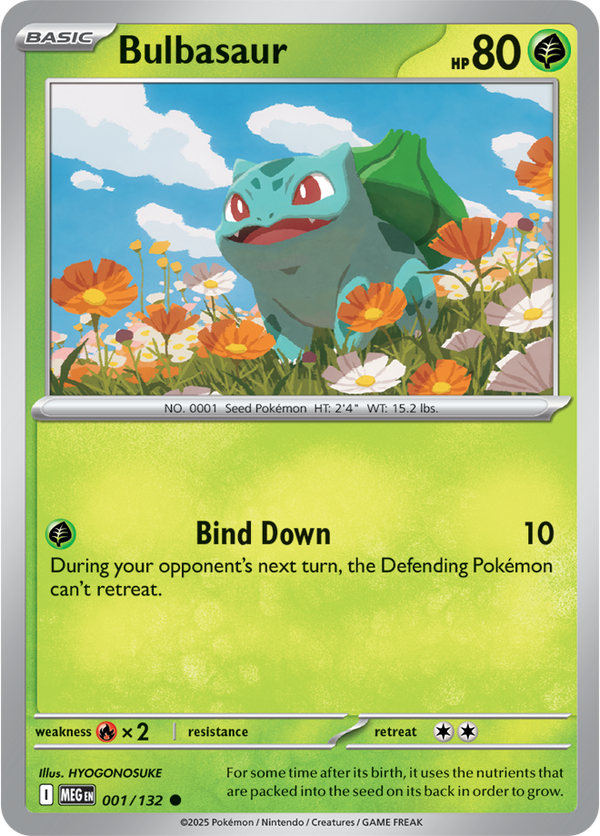 Bulbasaur MEG #001