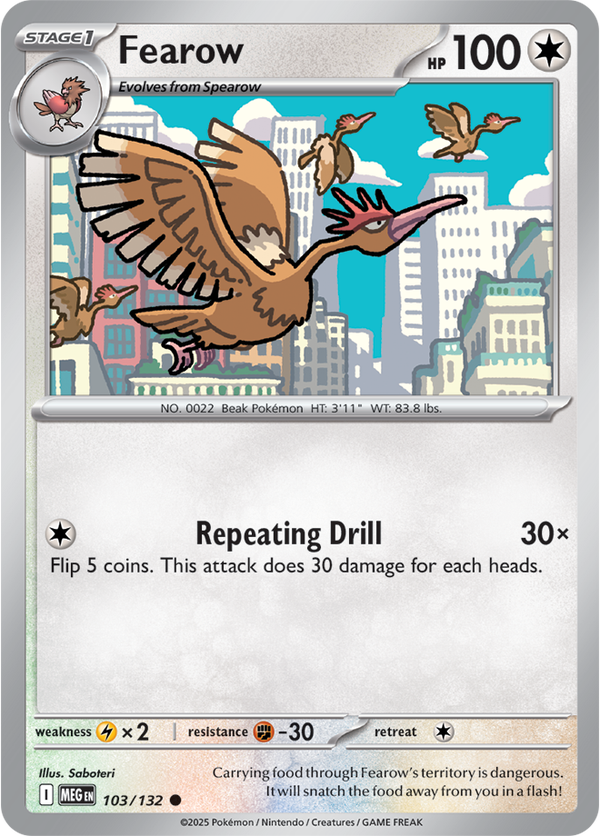 Fearow MEG #103