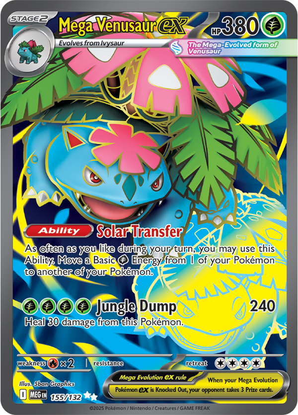 Mega Venusaur ex MEG #155