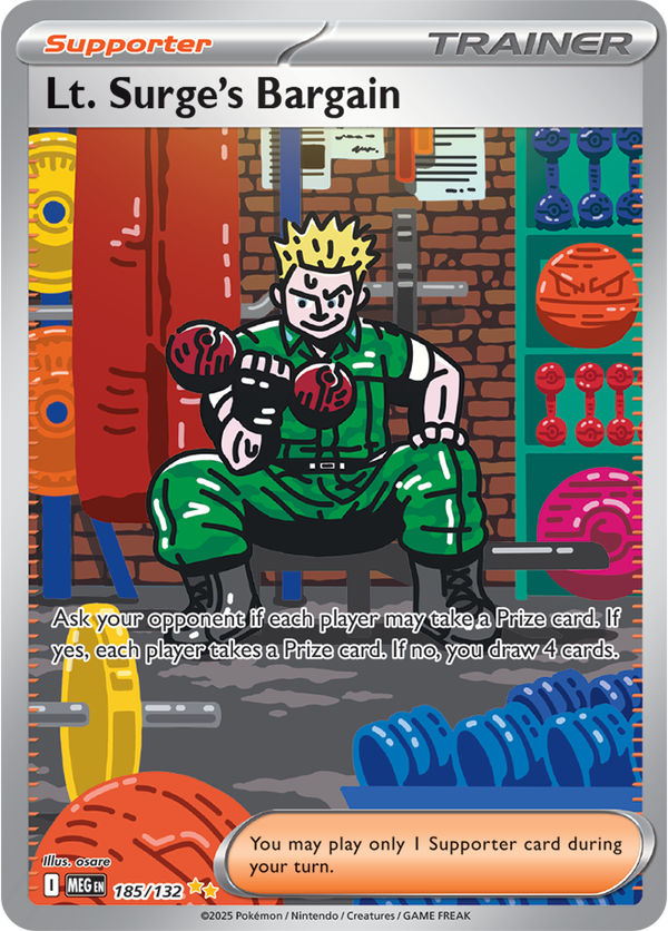 Lt. Surge's Bargain MEG #185