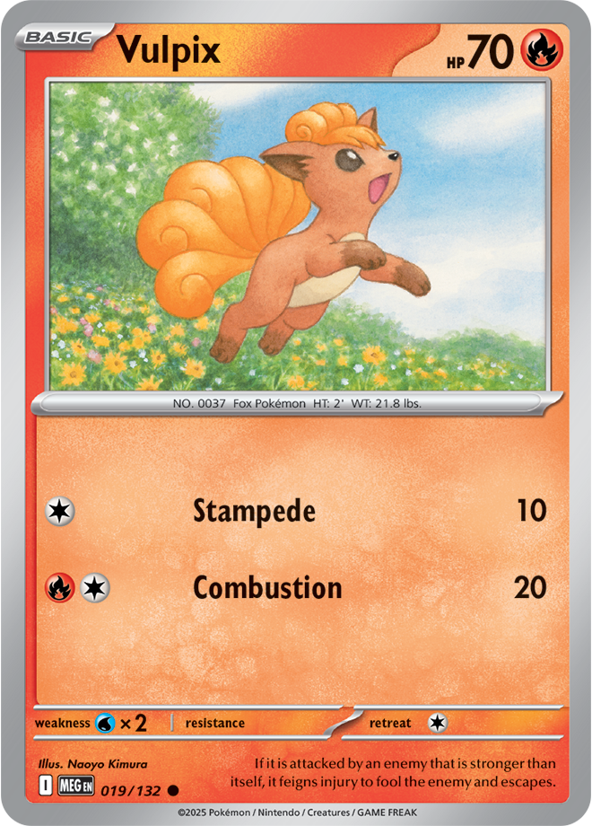 Vulpix MEG #019