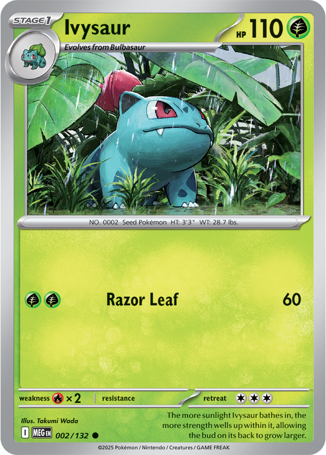 Ivysaur MEG #002