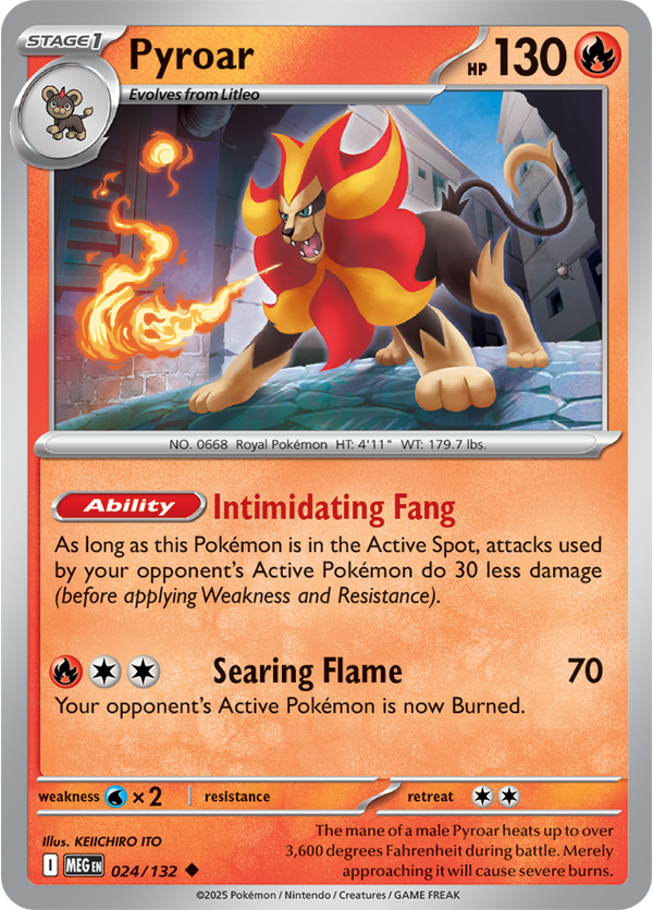 Pyroar MEG #024