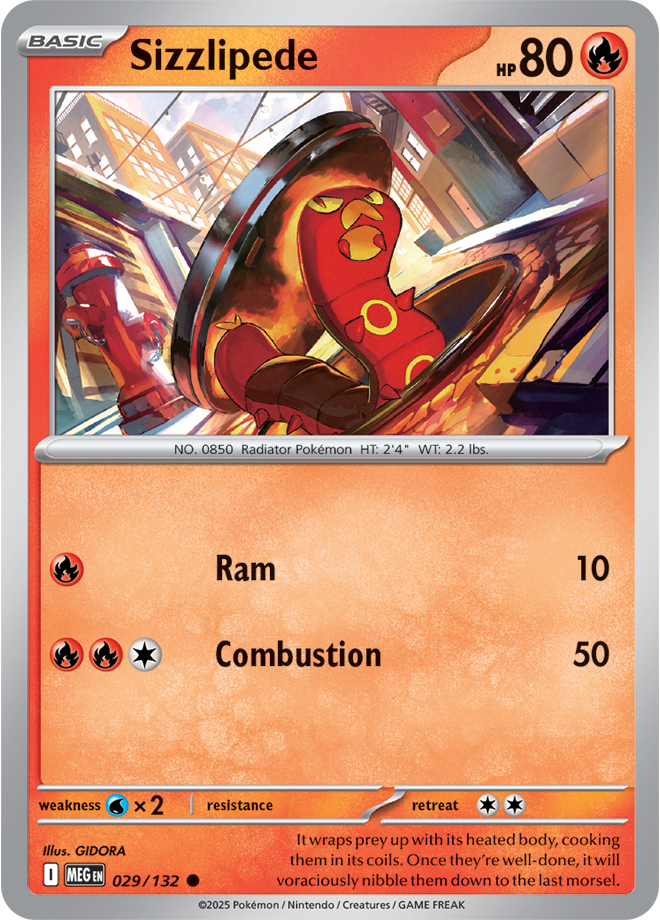 Sizzlipede MEG #029