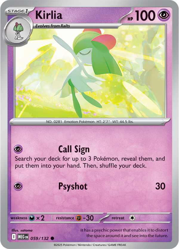Kirlia MEG #059