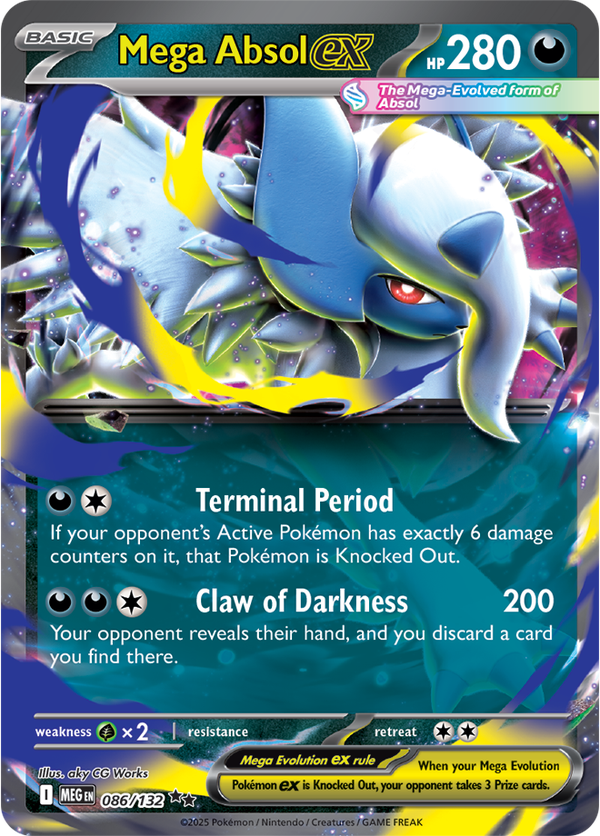 Mega Absol ex MEG #086