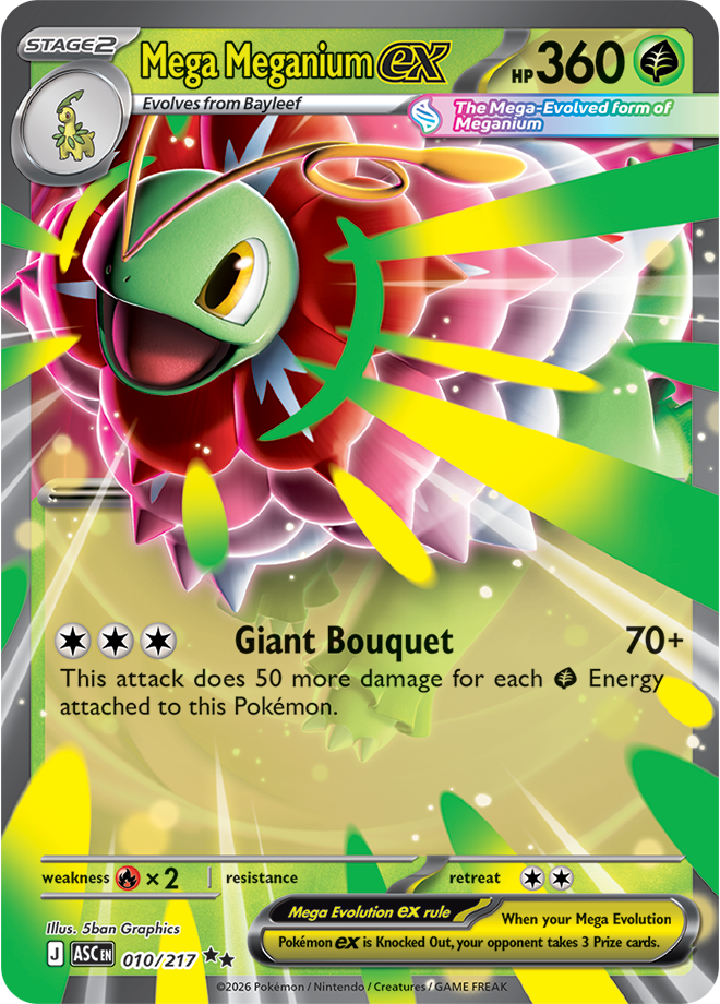 Mega Meganium ex ASC #010