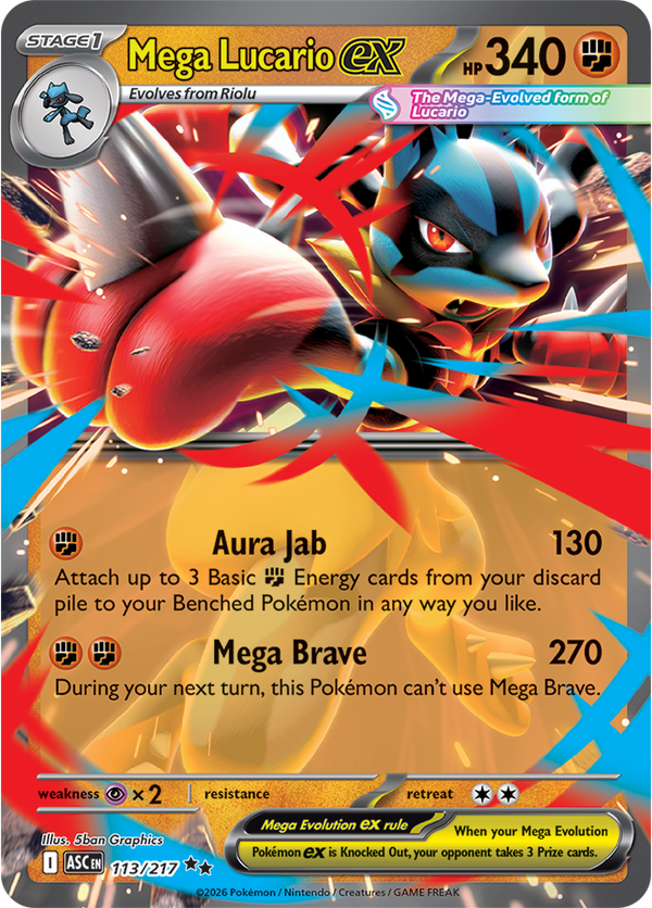 Mega Lucario ex ASC #113