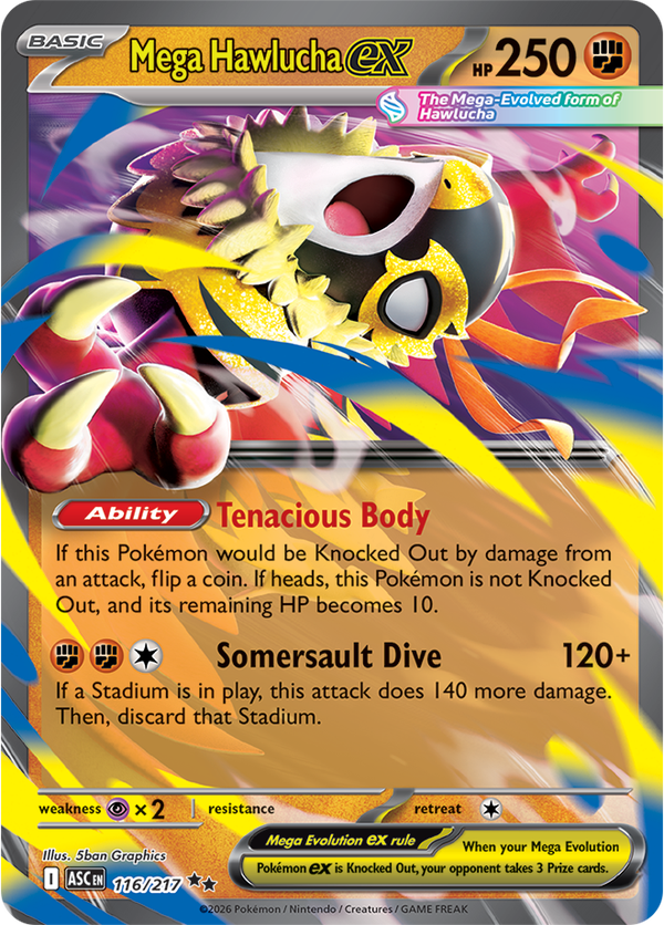 Mega Hawlucha ex ASC #116