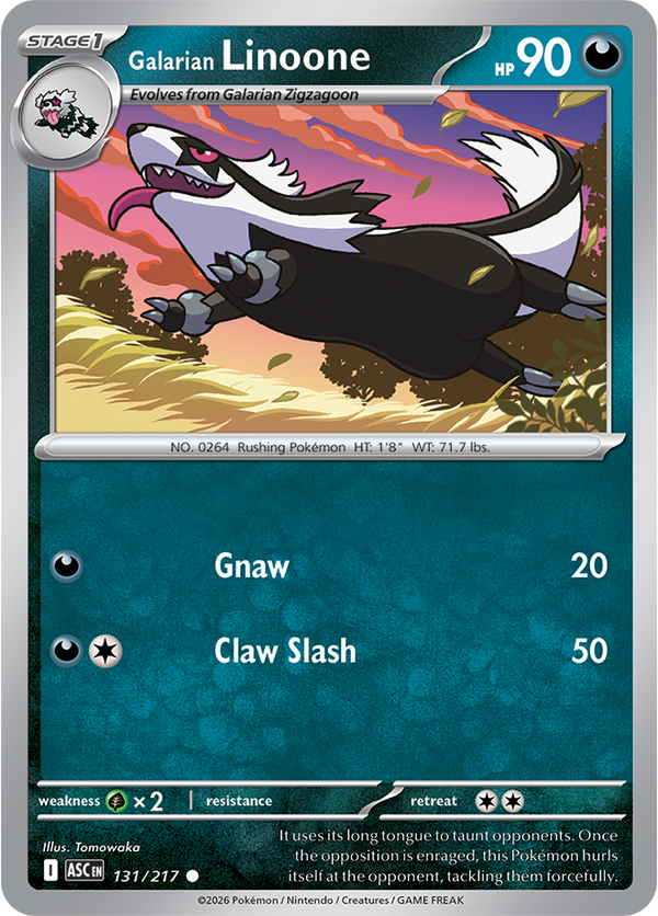 Galarian Linoone ASC #131