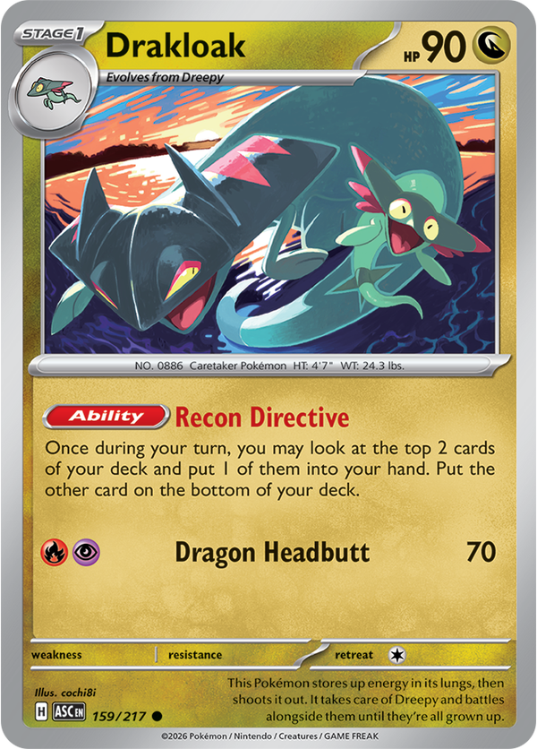 Drakloak ASC #159