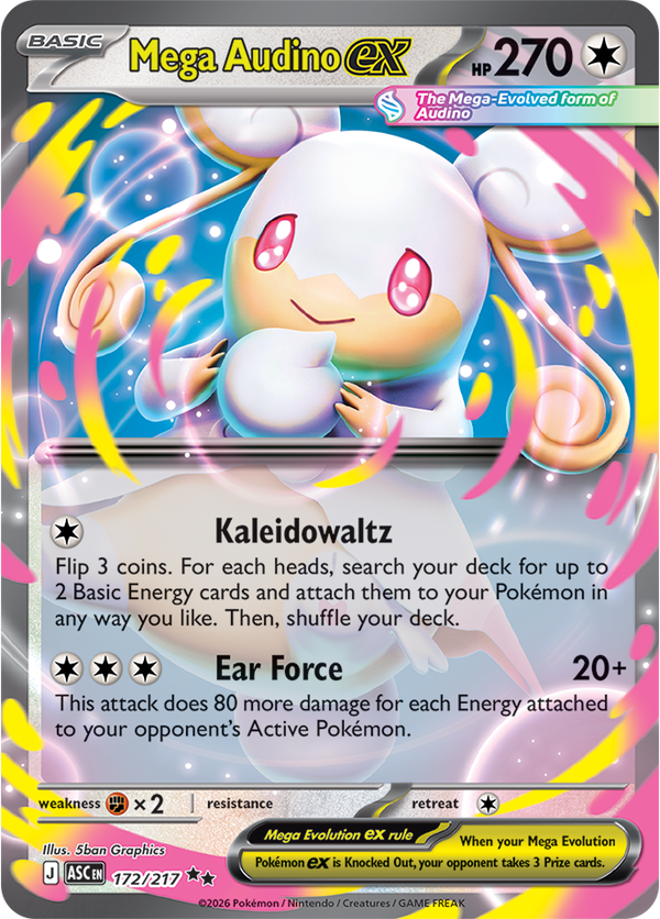 Mega Audino ex ASC #172