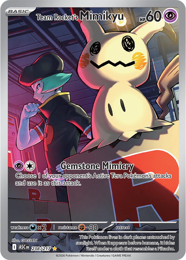 Team Rocket's Mimikyu ASC #238