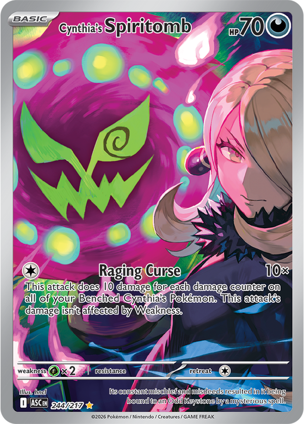 Cynthia's Spiritomb ASC #244