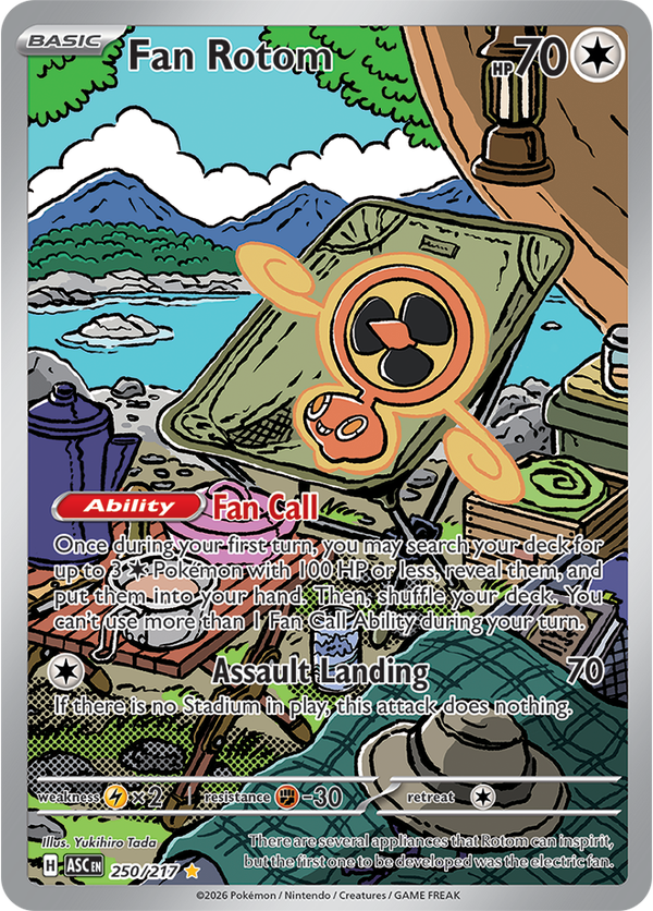 Fan Rotom ASC #250