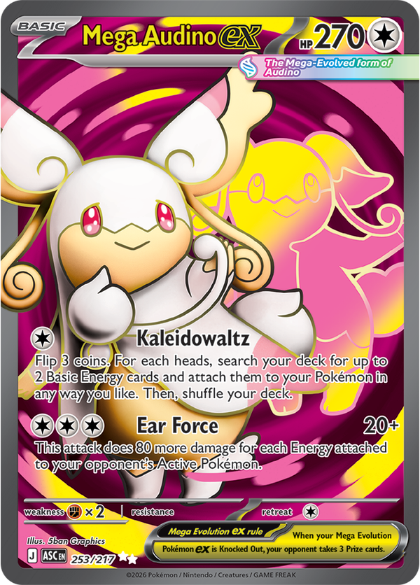 Mega Audino ex ASC #253