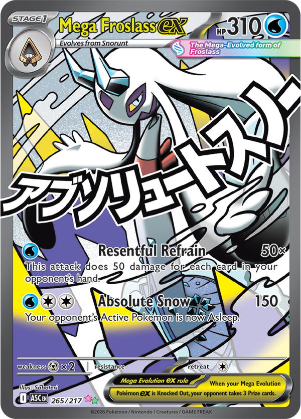 Mega Froslass ex ASC #265