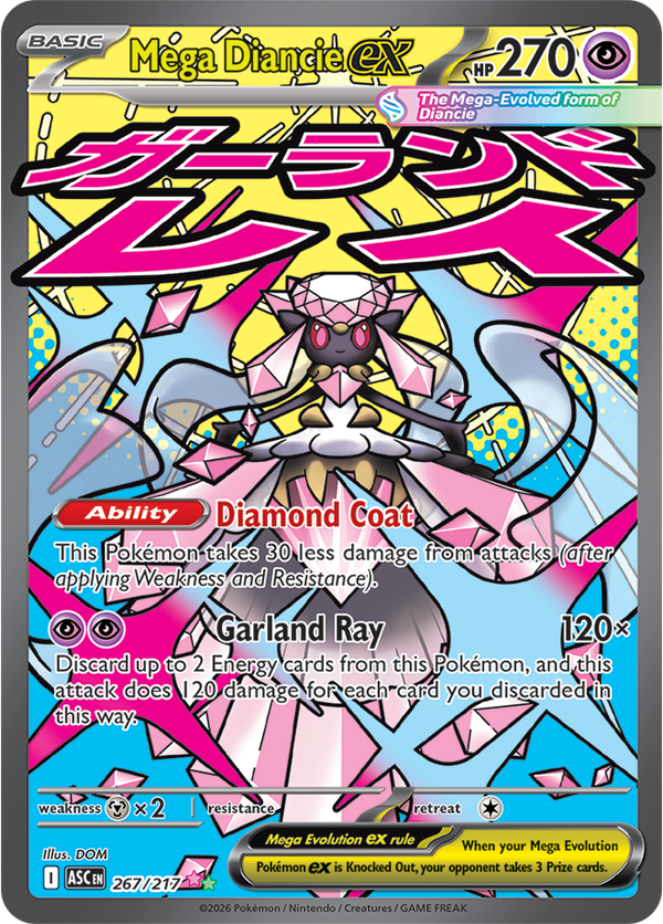 Mega Diancie ex ASC #267