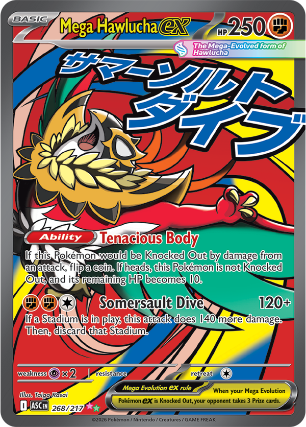Mega Hawlucha ex ASC #268