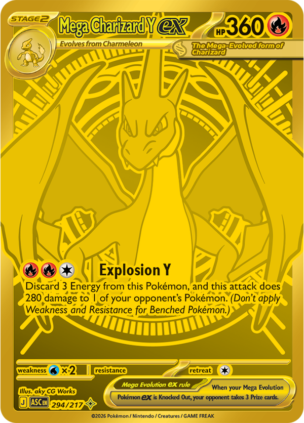 Mega Charizard Y ex ASC #294