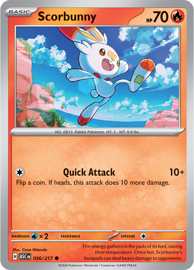 Scorbunny ASC #036