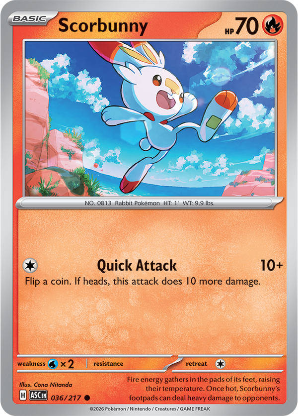 Scorbunny ASC #036