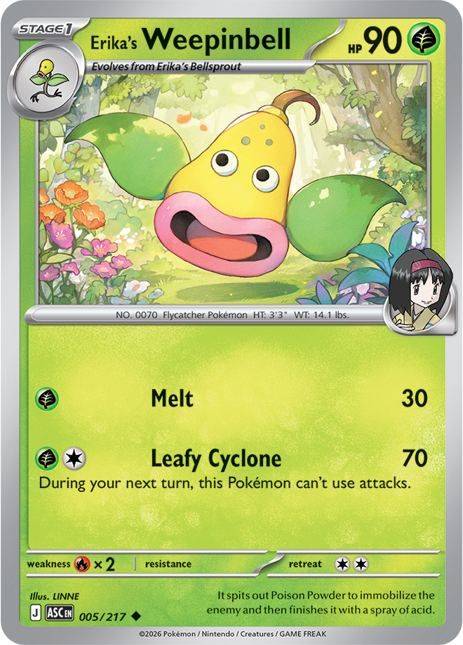 Erika's Weepinbell ASC #005