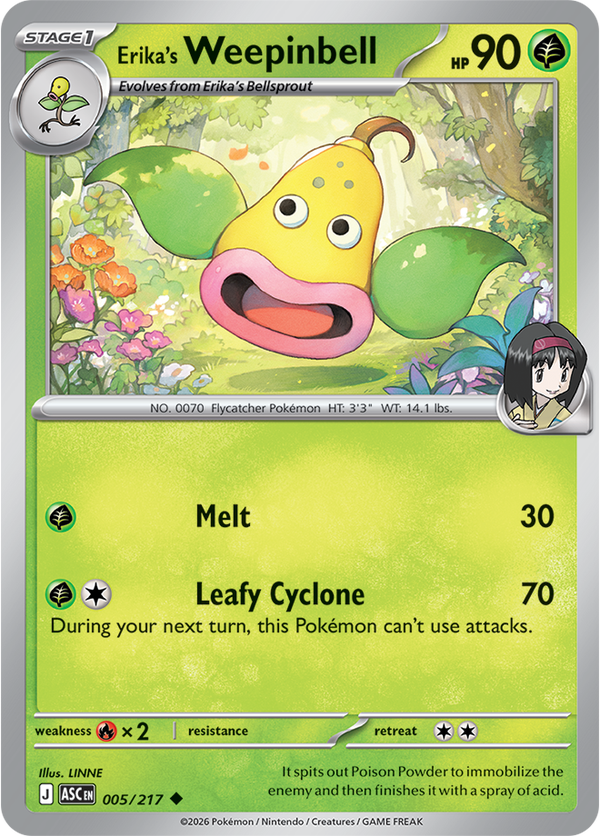 Erika's Weepinbell ASC #005