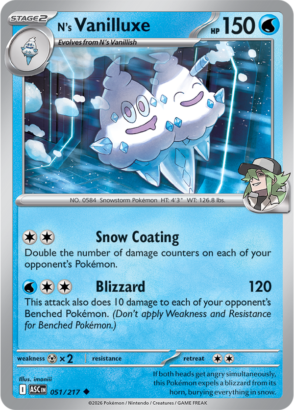 N's Vanilluxe ASC #051