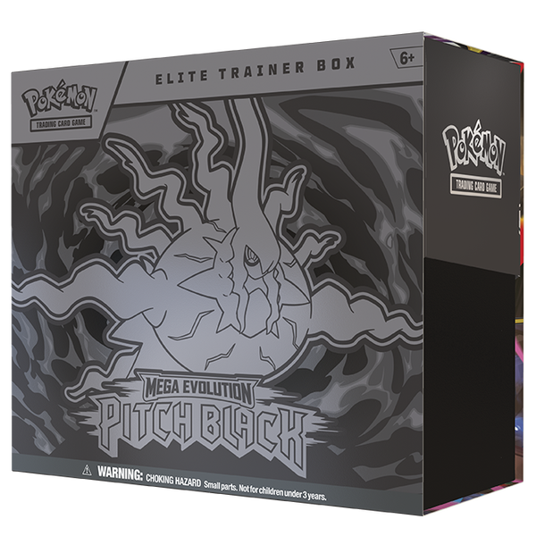 Pokémon TCG: Mega Evolution – Pitch Black Elite Trainer Box (ETB)