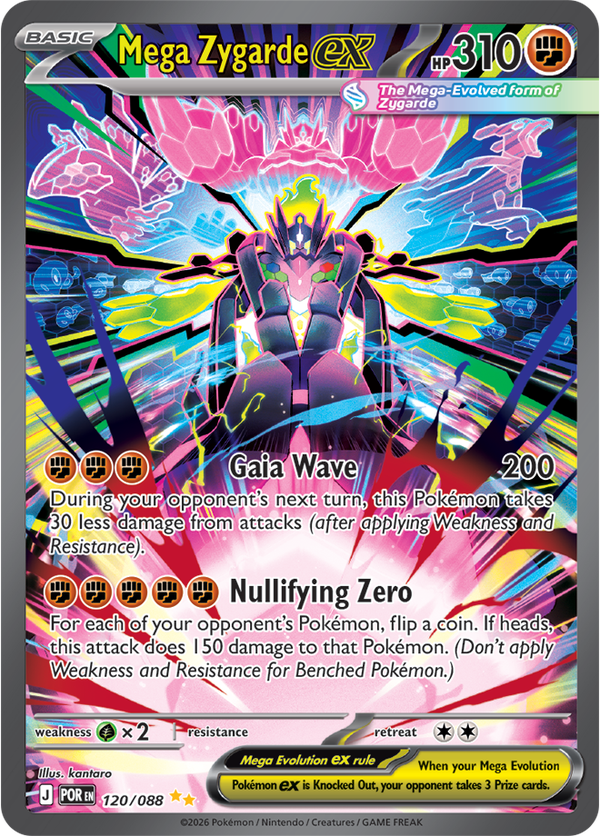 Mega Zygarde ex POR #120