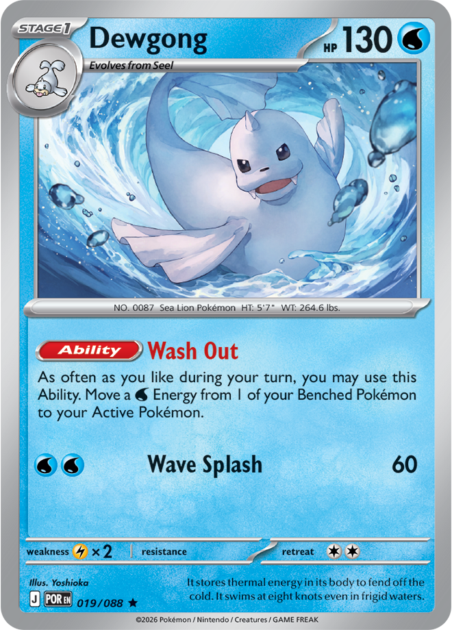 Dewgong POR #019
