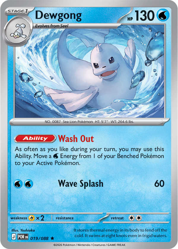 Dewgong POR #019