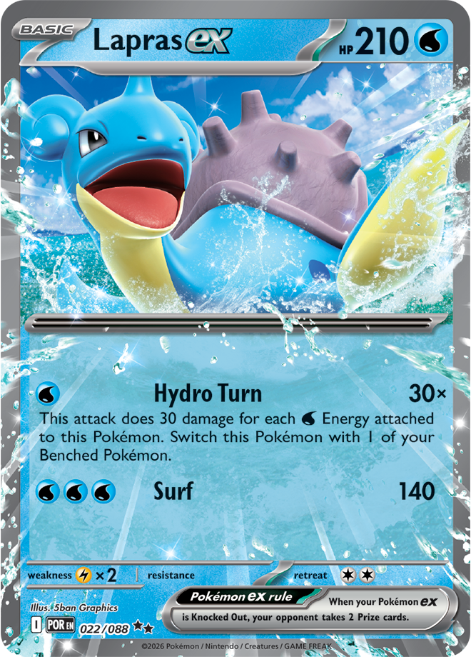 Lapras ex POR #022