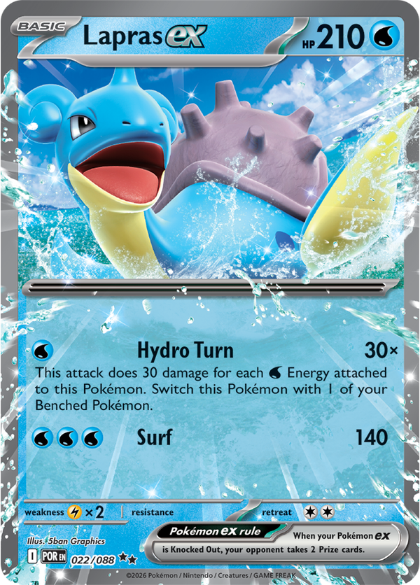 Lapras ex POR #022