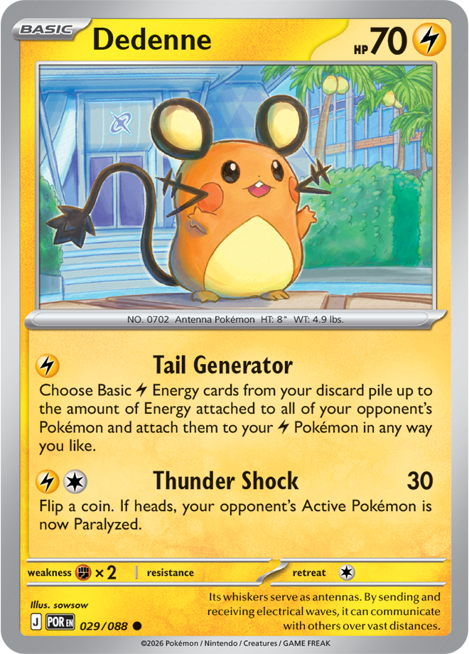 Dedenne POR #029