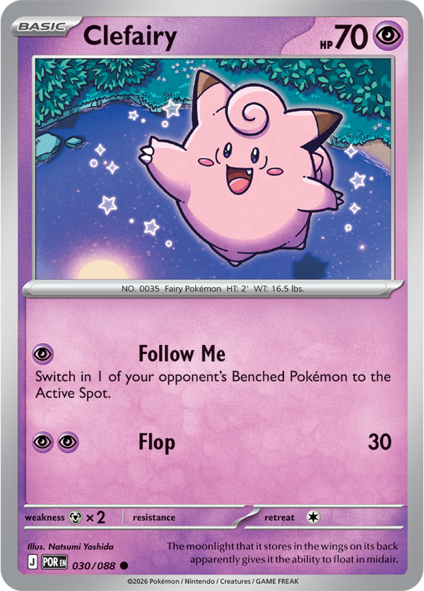 Clefairy POR #030