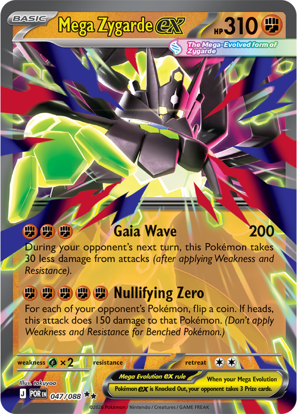 Mega Zygarde ex POR #047