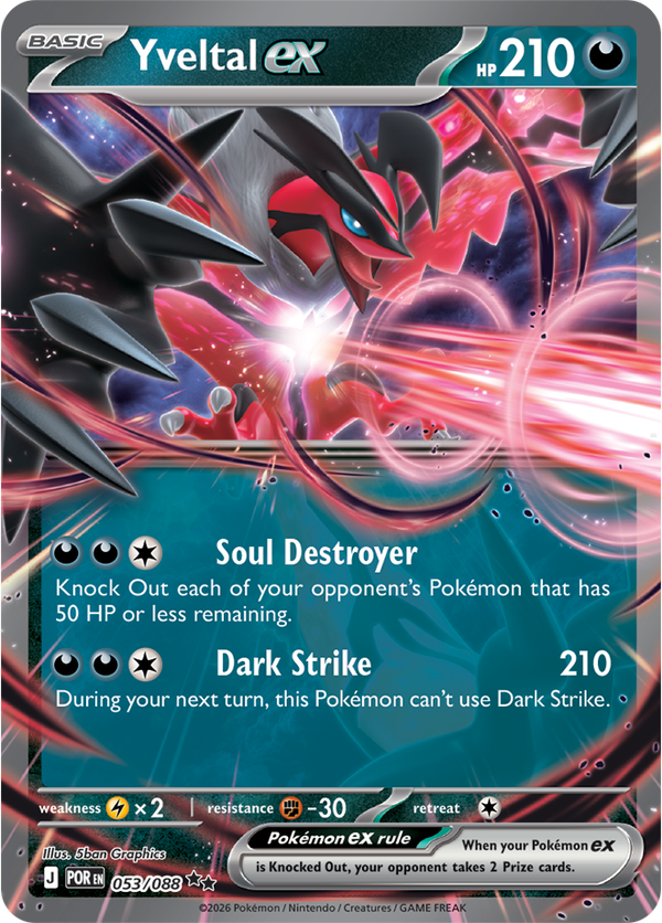 Yveltal ex POR #053