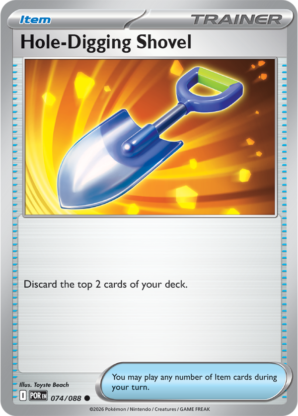 Hole-Digging Shovel POR #074