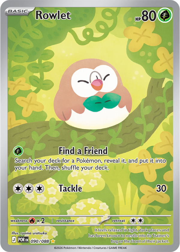 Rowlet POR #090