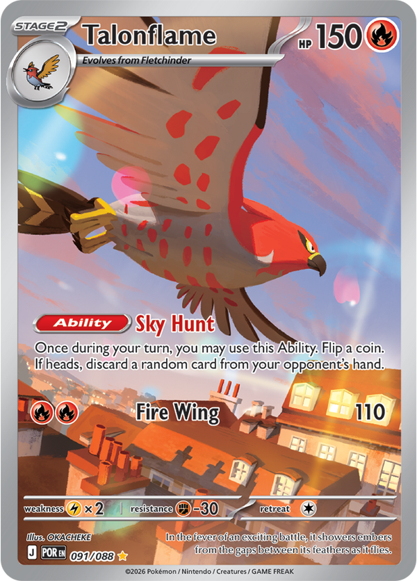Talonflame POR #091