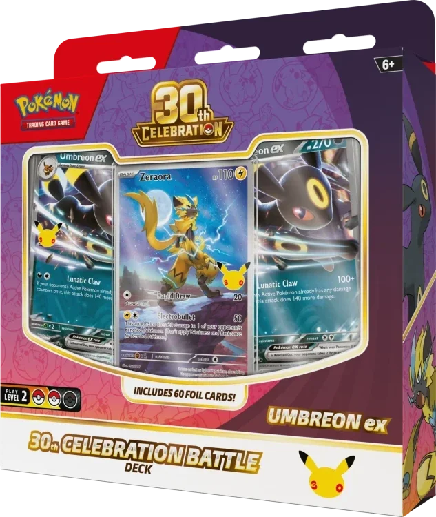 Pokémon TCG: 30th Celebration - Battle Deck - Umbreon ex