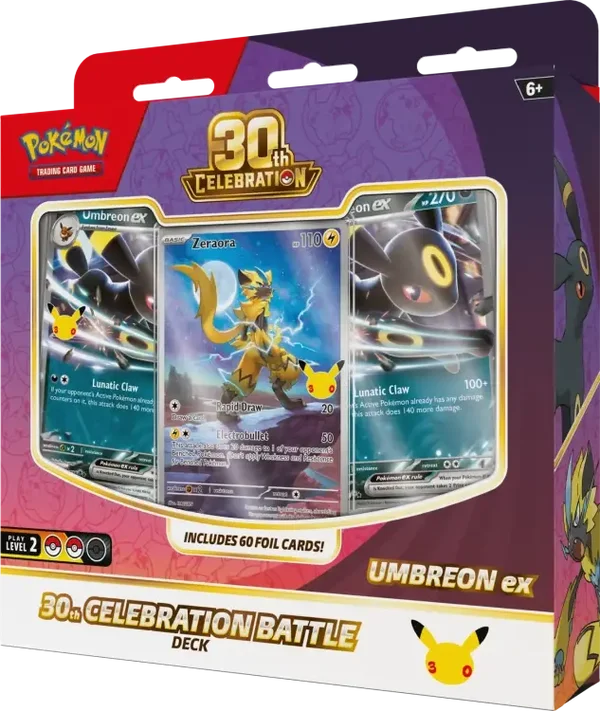 Pokémon TCG: 30th Celebration - Battle Deck - Umbreon ex