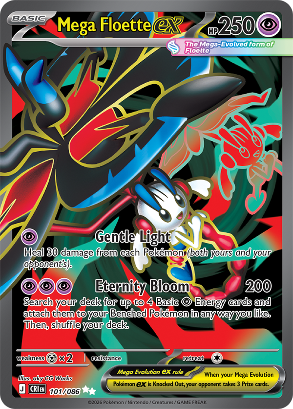 Mega Floette ex CRI #101