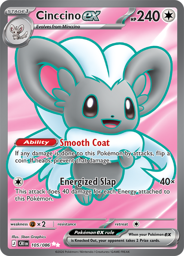 Cinccino ex CRI #105