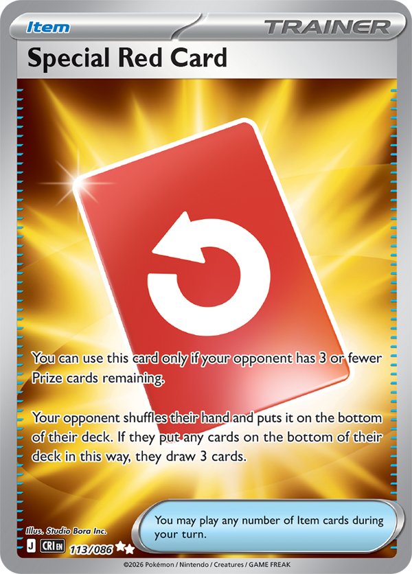 Special Red Card CRI #113