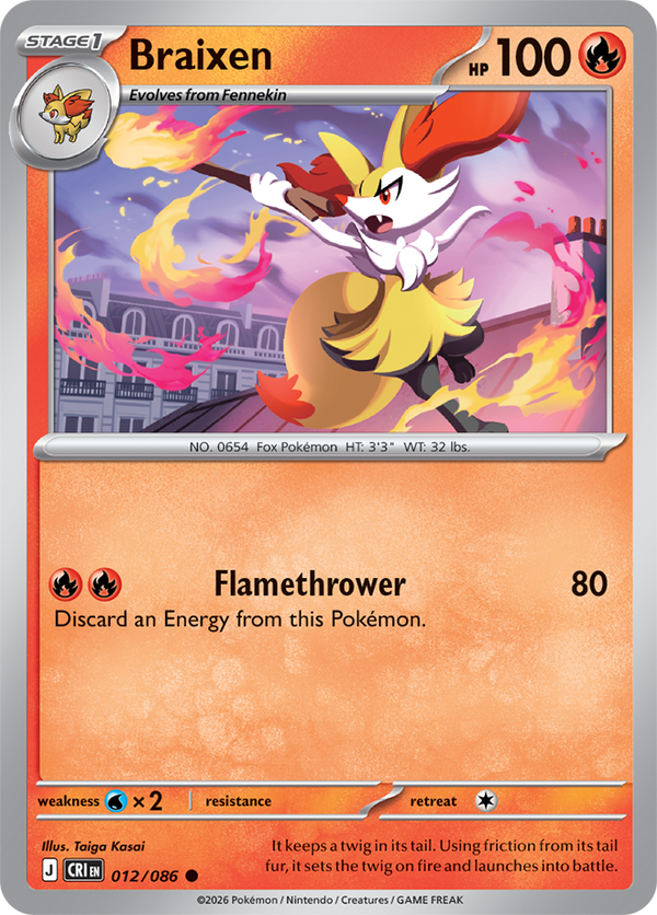 Braixen CRI #012