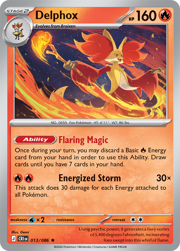 Delphox CRI #013